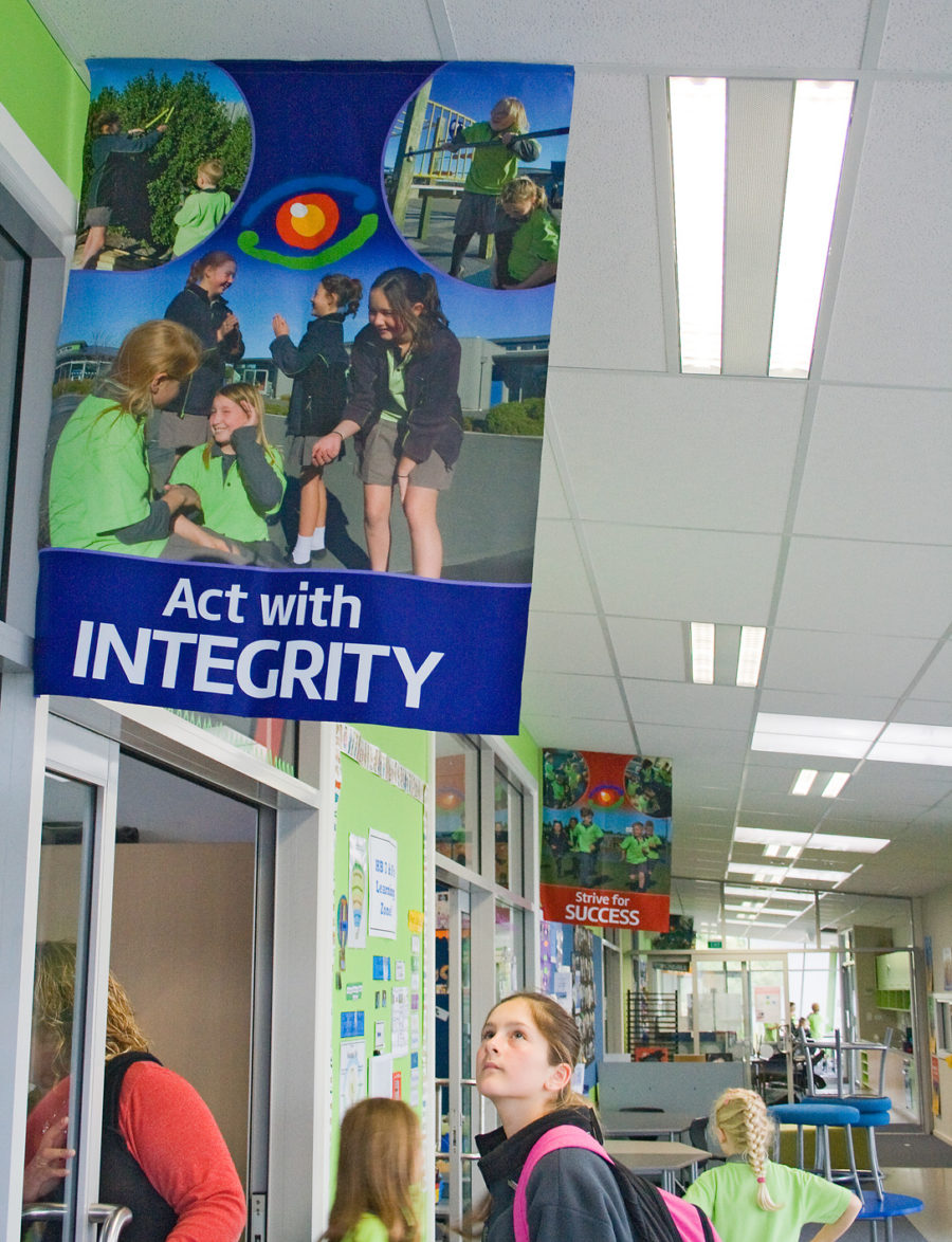 Clearview Primary School Values Flags