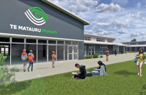 Te Matauru Primary New School Build Branding New Zealand