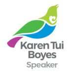 Karen Tui Boyes Speaker Logo Wellington NZ