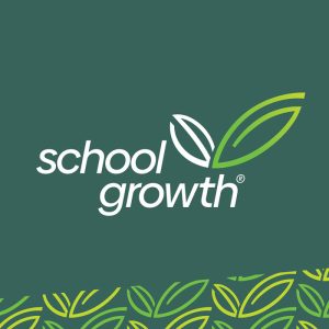 School-Growth-Logo-On-Green-USA